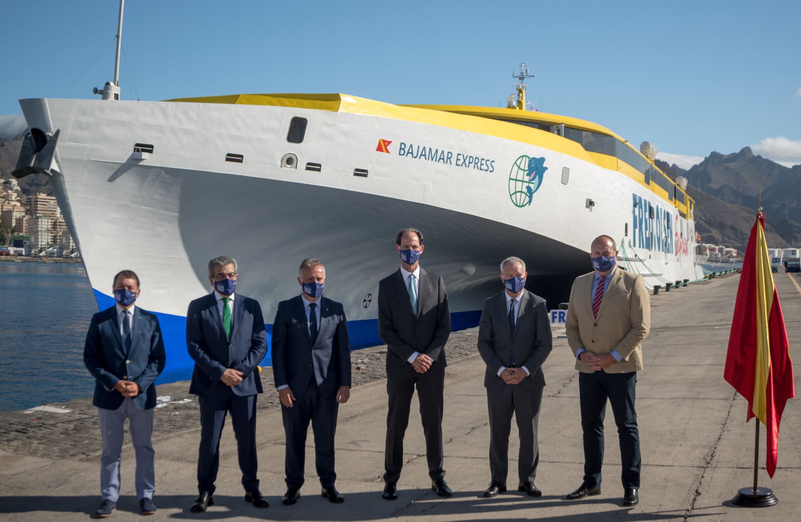 Fred. Olsen Express trae a Canarias el trimarán más moderno y rápido